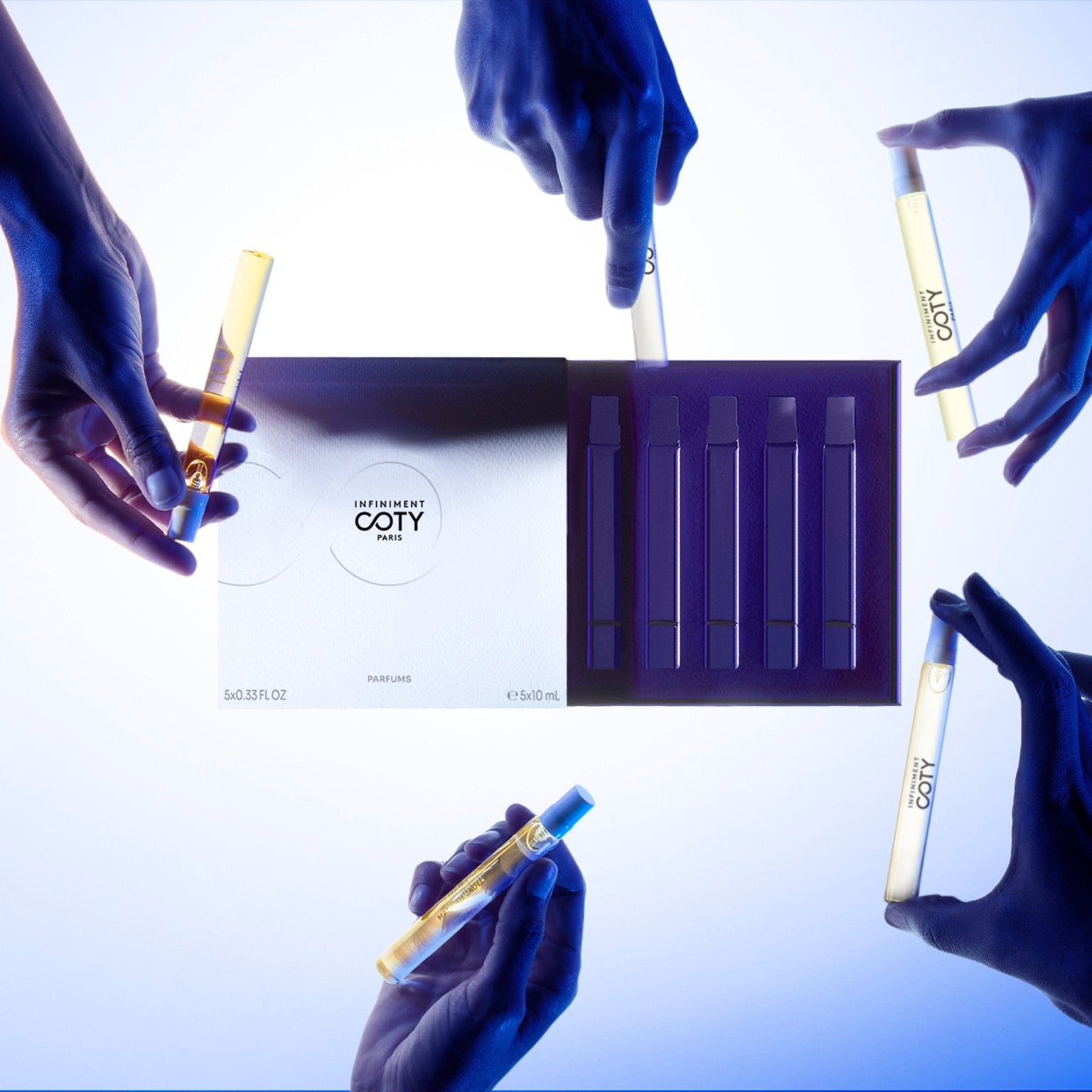 Build your own set empty tray and pensprays