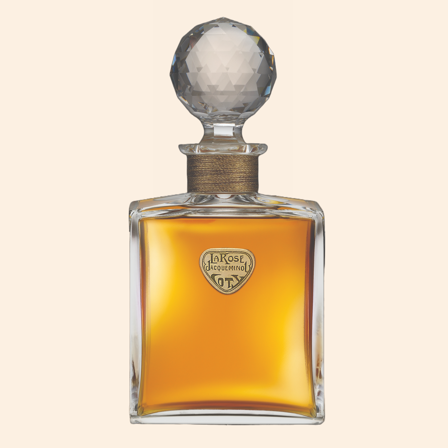 La Rose Jacqueminot perfume bottle