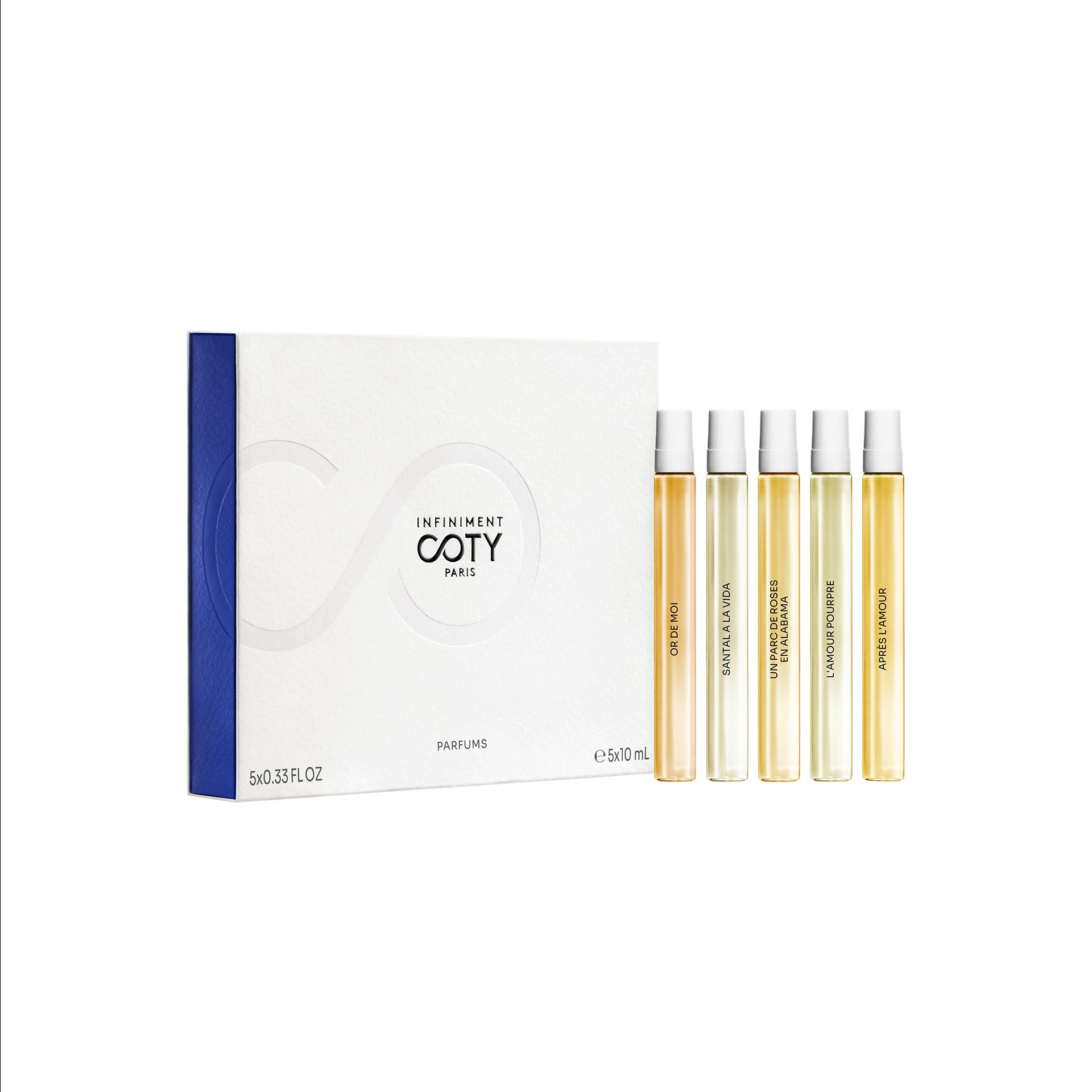 Infiniment Coty Paris | I AM DUSK Discovery set of perfume