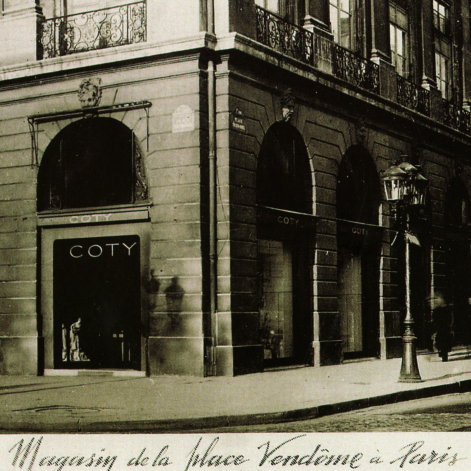 Coty boutique in Place Vendôme in Paris